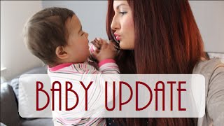 Baby Update - 8 Monate - Einschlafen, Abstillen, Zahnen