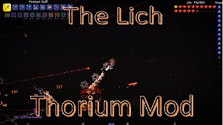 [Terraria Thorium Mod] The Lich Boss Fight