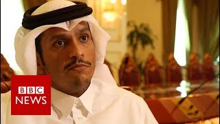 Qatar reacts to Trump tweet supporting Saudi Arabia - BBC News