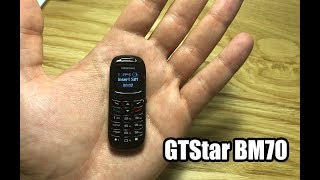 Обзор BM70 - мини мобильный телефон + Bluetooth гарнитура