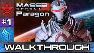 Mass Effect 2: Intro - Shepard's End - Paragon Story Walkthrough #1