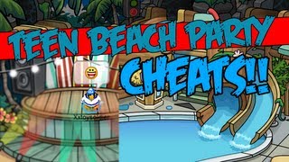 Club Penguin Teen Beach Movie Summer Jam - Getting on the Stage Cheat