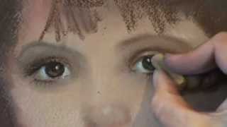 Как рисовать портрет пастелью(2 ч.)