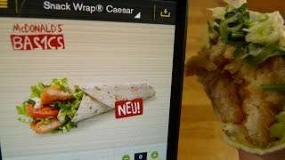 McDonald's - Snack Wrap® Caesar