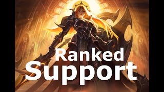 League of Legends Gameplay Gold Ranked Leona Support [League of Legends Deutsch HD]