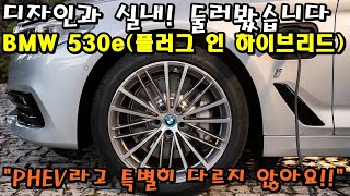 BMW 530e 디자인과 실내 둘러보기!!(530e시승기, 5시리즈시승기, 플러그인하이브리드, PHEV)