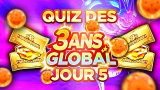 QUIZ DE 3 ANS !! JOUR 5, CAMPAGNE PORUNGA + TICKETS DES 3 ANS ! (#5) - Dokkan Battle