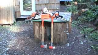 Stihl Pro Splitting Axe vs Pro Splitting Maul
