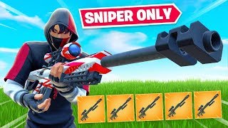 The SNIPER ONLY Challenge In Fortnite!