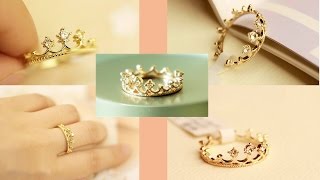 колечко Корона с aliexpress