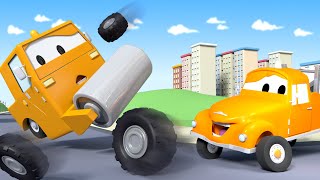 Каток Стив - Эвакуатор Том в Автомобильный Город  ? детский мультфильм