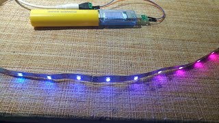 WS 2812b  30 led/m ip 30 белая