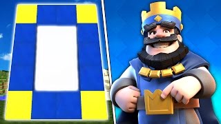 MİNECRAFT'TA CLASH ROYALE DÜNYASI PORTALI