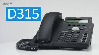 Snom D315 - VoIP Phone (English)