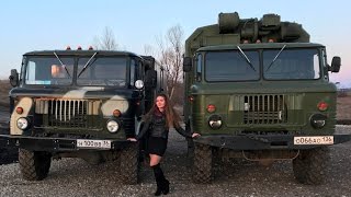 ГАЗ 66 на прогулке. Обкатка откапиталенного двигателя на шишиге