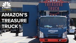 Amazon's Treasure Truck Offers Deals Out Of A Truck