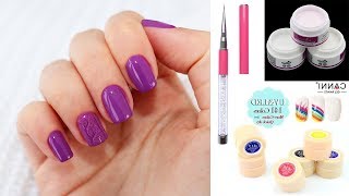 ALIEXPRESS ✦ ГЕЛЬ-КРАСКА CANNI ✦ АКРИЛОВАЯ ПУДРА ✦ ТОНКАЯ КИСТЬ