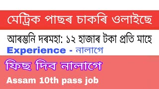 Assam latest Govt job 2020 || 10th pass job in Assam || | Directorate of Museums Assam Recruitment