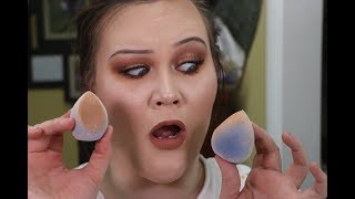 Juno & Co. Microfiber Velvet Sponge! Worth the Money?! Test it Wet & Dry w/ Cream & Powder Products!