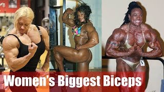 Top 5 females with crazy biceps