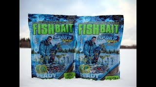 Обзор зимней рыболовной прикормки FISHBAIT