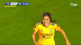 Resumen | Tigres Femenil 4 - 2 Guadalajara Femenil | LIGAMX Femenil - Semifinal