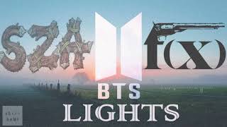 SZA/BTS JUNGGUK/ f(x) - LIGHTS (Euphoria vs All The Stars vs Butterfly "Chill" Mix)