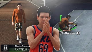 i pretended to be RANDOM using a DEMIGOD Build?... Secret OVERPOWERED Archetype on nba 2k19