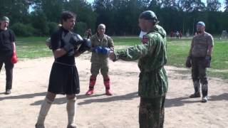 Ударная работа против группы - нюансы (S.P.A.S. self-defense)