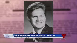 Mujer se manifiesta públicamente sobre abuso sexual