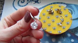серебряные серьги с алиэкспресс стоимостью меньше 2$