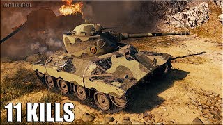 T71 DA тащит БОЙ ? 11 ФРАГОВ ? World of Tanks лучший бой на Т71 ДА лт 7 уровня