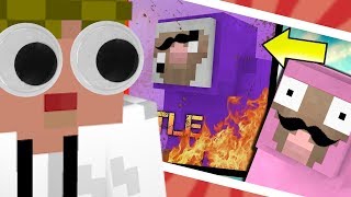 REACTING TO PINK SHEEP REACTING TO PURPLE SHEP'S RAP BATTLE