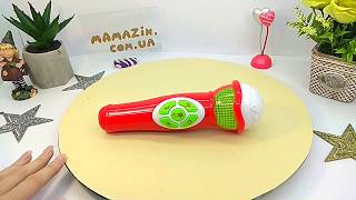 Детский игрушечный микрофон.  Распаковка ? "Игрушка из коробки"