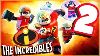 LEGO Incredibles Walkthrough Part 2 Hover Train Hijinx (PS4 Pro) co-op Gameplay