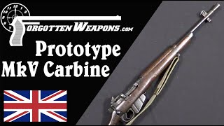 Prototype Jungle Carbine: A No1 MkV Becomes a No5 MkI