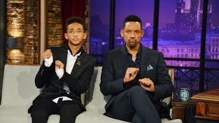 Уилл Смит/Will Smith, Джейден Смит/Jaden Smith. Вечерний Ургант 176 выпуск, 31.05.2013