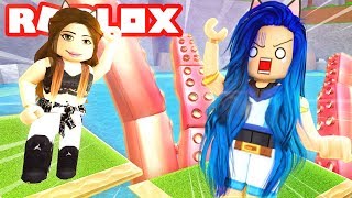 GIANT OCTOPUS EATS US! THIS ROBLOX ISLAND IS CURSED!!