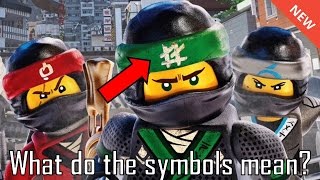 What do the Ninja's Symbols Mean in The LEGO Ninjago Movie?!