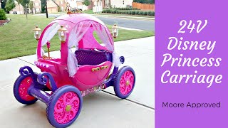24V Disney Princess Carriage: Assembly & First Impressions