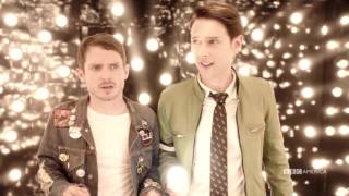 Elijah Wood "Todd" & Samuel Barnett "Dirk" discuss brotherhood and new season of Dirk Gently