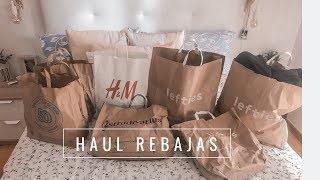 HAULAZO REBAJAS ENERO 2020: ZARA, STRADIVARIUS, H&M, LEFTIES, C&A... | FAMILIA ARANWO