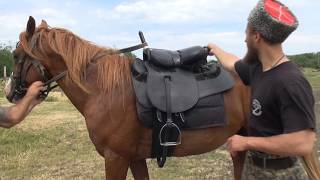 Казачье седло для ДЖИГИТОВКИ (заказ, продажа) Часть 1. Видео презентация нашего седла.