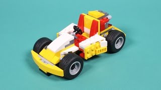 Lego Go-Kart Assembly Animation - Lego Creator 31002 Stop Motion Build Review