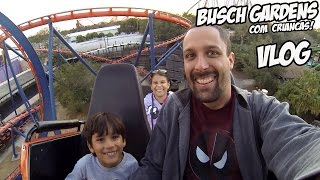 Busch Gardens Tampa - Férias com as crianças na Disney [VLOG]
