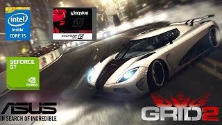 Grid 2 gameplay on  940M  Asus K501LB