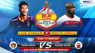 LIVE !! PERSIK KEDIRI VS MADURA UNITED - Bejo Jahe Merah Piala Gubernur Jatim 2020