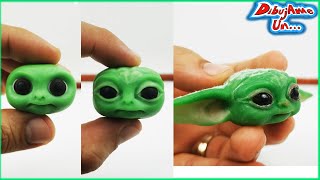 Como hacer BABY YODA Escultura Tutorial | HOW TO BABY YODA in clay DIY Star Wars The Mandalorian