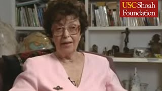 Jewish Survivor Vera Federman Testimony