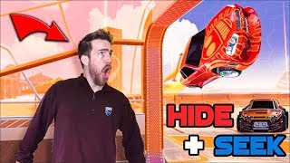 THE BEST ROCKET LEAGUE HIDE AND SEEK SPOT I HAVE SEEN!
